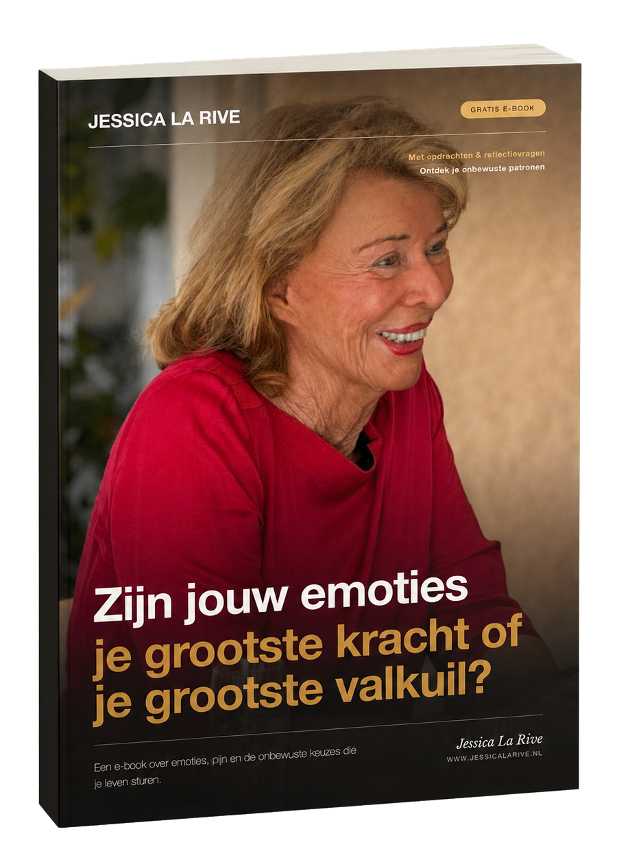 Boekmock-up van Zijn jouw emoties je grootste kracht of je grootste valkuil?